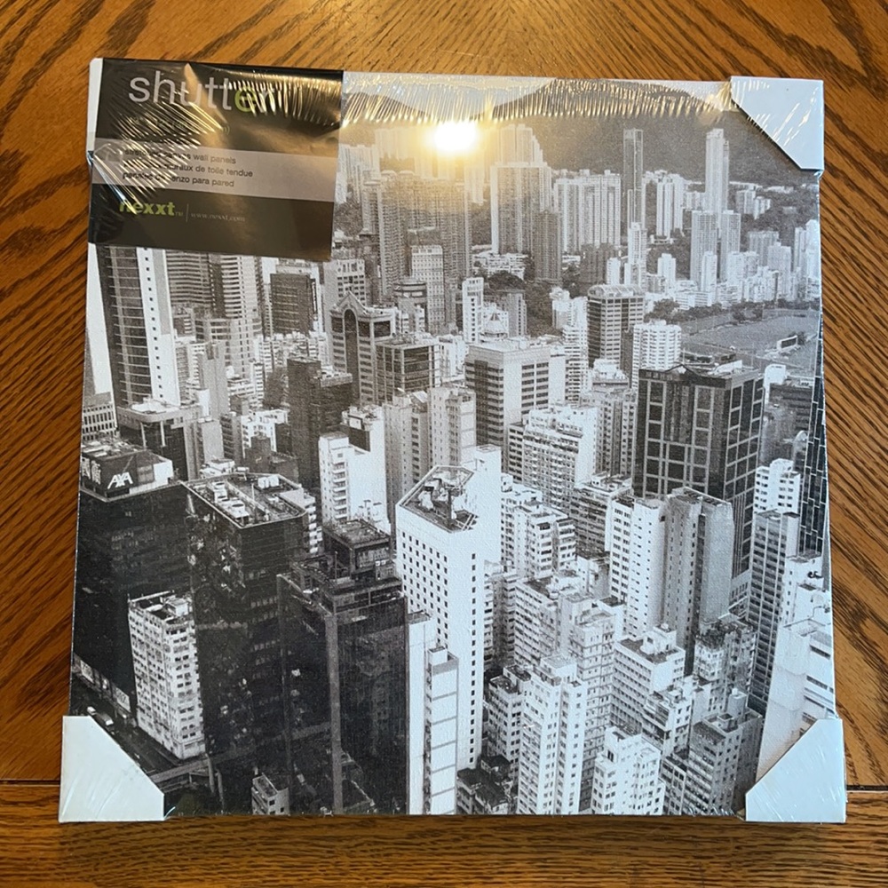 NWT Canvas Wall Art -Urban views 12x12